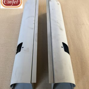 Par Cantos Traseiro Da Caçamba F75 – (4 Peças) Chapa 1,2mm