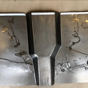 Assoalho Dianteiro Jeep Willys Cj3 Em Chapa De Aço 1,2mm