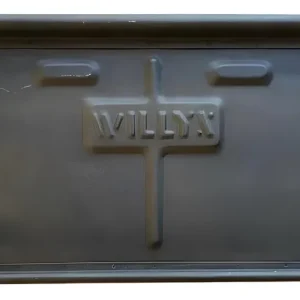 Tampa Traseira Jeep Estampa Willys Similar A Original